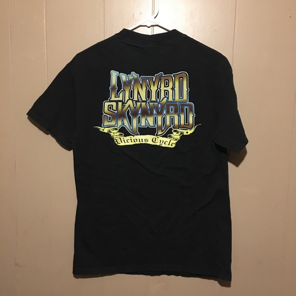 Lynyrd Skynyrd Vintage Rock Tour T-shirt "Southern By The Grace Of God " - Picture 3 of 7
